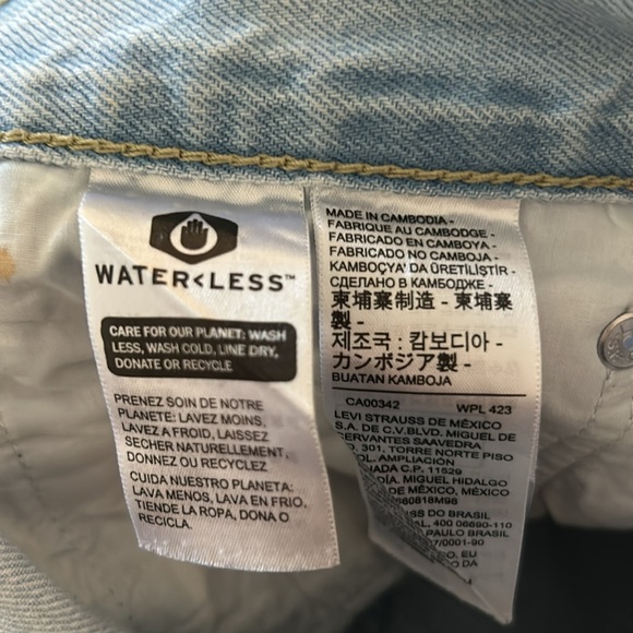 Levi’s Low Pro Straight Jeans Size 29 - Picture 14 of 14